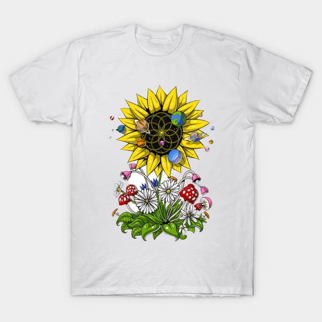 sunflower T-Shirt by HenryHenry